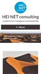 Mobile Screenshot of heinet-consulting.com